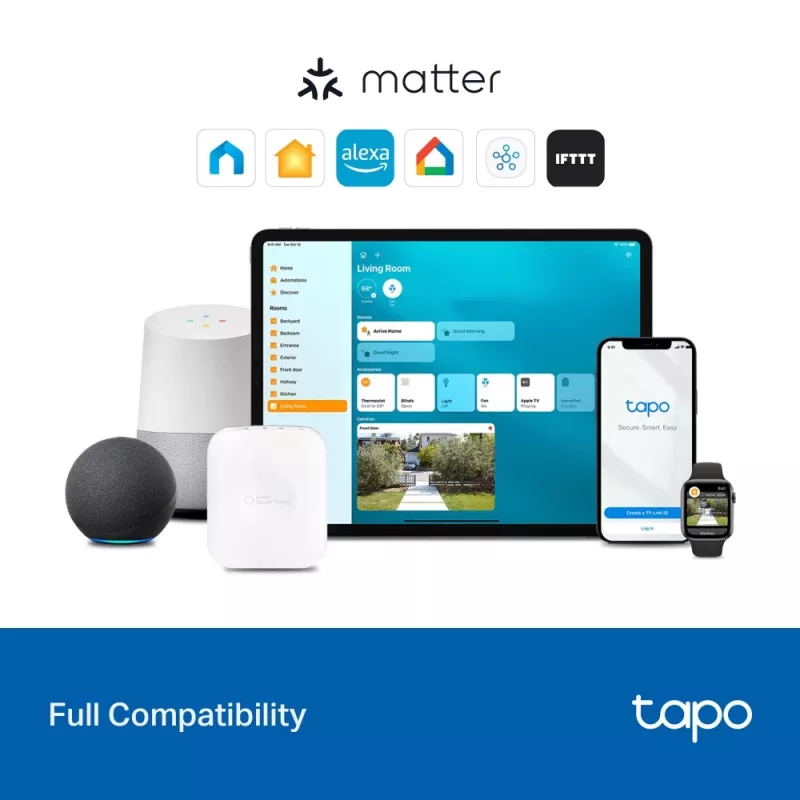 TP-Link TAPO S110E(UN) nutikodu ajam Lülitusajam 7 kanalit