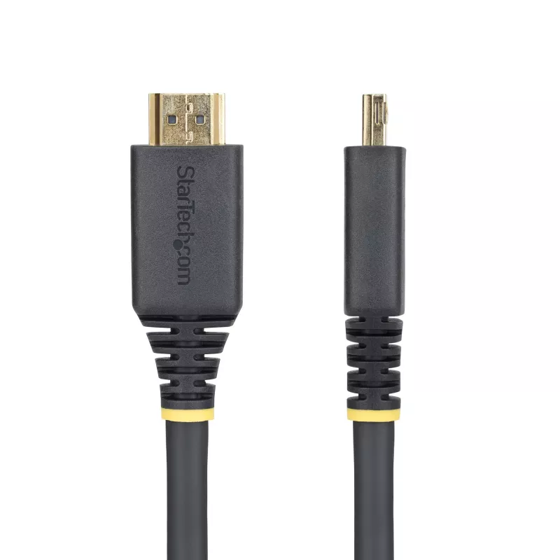 StarTech.com 5m (16ft) High Speed HDMI -kaabel haarduvate pistikutega, 4K 60Hz/1440p 144Hz, HDR10/HDCP 2.2/ARC, 18Gbps, UHD HDMI -juhe telerile/monitorile/ekraanile, TPE-kest