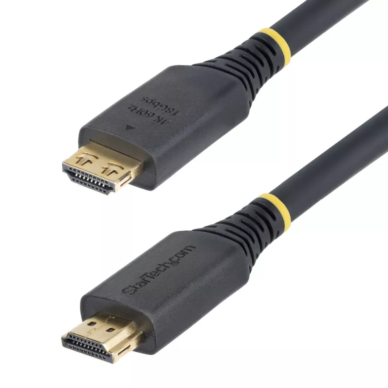 StarTech.com 7m (23ft) kiire HDMI-kaabel haarduvate pistikutega, 4K 60Hz/1440p 144Hz, HDR10/HDCP 2.2/ARC, 18Gbps, UHD HDMI-juhe telerile/monitorile/ekraanile, TPE-kest
