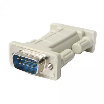 StarTech.com DB9 RS232 jadaliidese nullmodemi adapter - M/M, DB-9, DB-9, valge