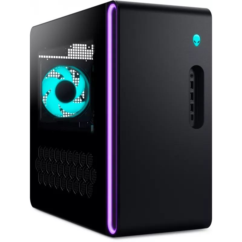 Alienware Aurora ACT1250 Intel Core Ultra 9 285K 32 GB DDR5-SDRAM 2 TB SSD NVIDIA GeForce RTX 5080 Windows 11 Home Lauaarvuti Must