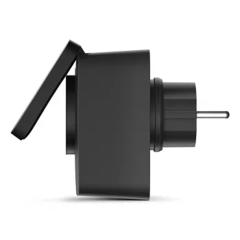 TP-Link Tapo P410M nutipistik — välistingimustes kasutatav Wi‑Fi pistikupesa, 3680 W, 200–250 V, must