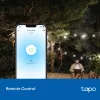 TP-Link Tapo P410M nutipistik — välistingimustes kasutatav Wi‑Fi pistikupesa, 3680 W, 200–250 V, must