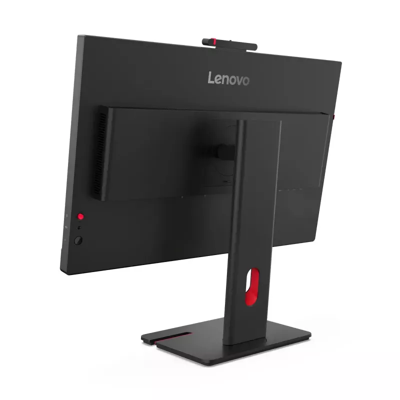 24-tolline Lenovo ThinkVision T24-4v IPS LCD monitor, 1920×1080 Full HD, 6 ms, 250 cd/m², sisseehitatud kõlarid, USB-jaotur, VESA, kõrguse reguleerimine, must