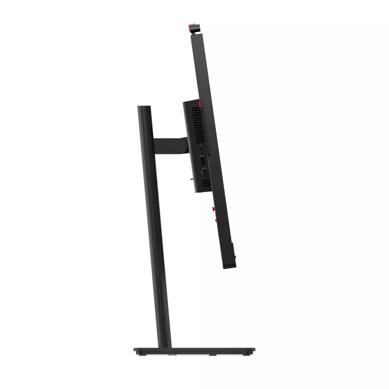 24-tolline Lenovo ThinkVision T24-4v IPS LCD monitor, 1920×1080 Full HD, 6 ms, 250 cd/m², sisseehitatud kõlarid, USB-jaotur, VESA, kõrguse reguleerimine, must
