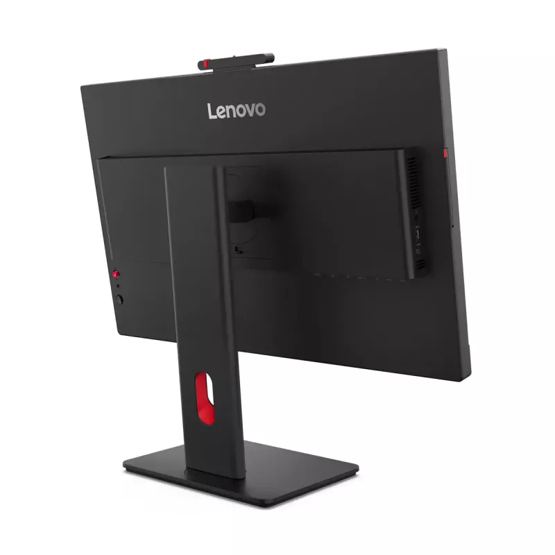 24-tolline Lenovo ThinkVision T24-4v IPS LCD monitor, 1920×1080 Full HD, 6 ms, 250 cd/m², sisseehitatud kõlarid, USB-jaotur, VESA, kõrguse reguleerimine, must
