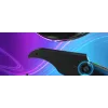 Kitarri PDP Riffmaster must hall juhtmevaba PC PS4 PS5 36h aku