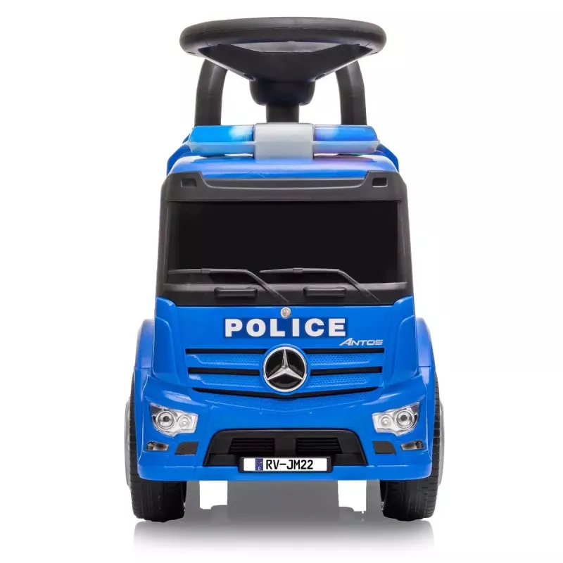 Sõiduauto Jamara Mercedes-Benz Antos Police 4 ratast valgusefektidega