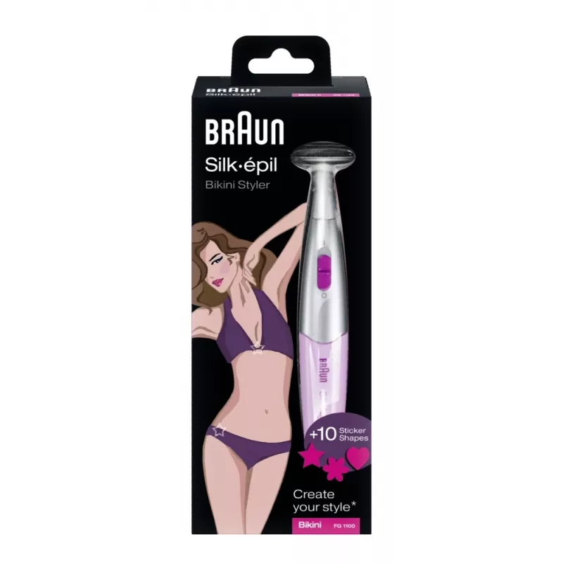 Braun Silk-épil Bikini Styler FG 1100 2 pea(d) Valge