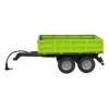 Rajaosa Jamara Tipper heleroheline RC-Traktor 1:16, must/roheline, 0,41 kg