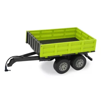 Rajaosa Jamara Tipper heleroheline RC-Traktor 1:16, must/roheline, 0,41 kg