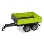 Rajaosa Jamara Tipper heleroheline RC-Traktor 1:16, must/roheline, 0,41 kg