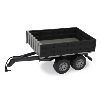 Jamara RC traktori kallurhaagise osa 1:16, must, rajaosa, 0,41 kg
