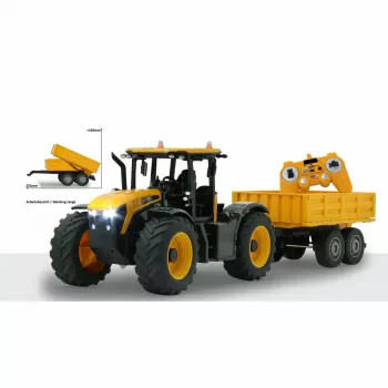 Traktor Jamara JCB Fastrac 1:24 elektrimootoriga RC mudel lastele