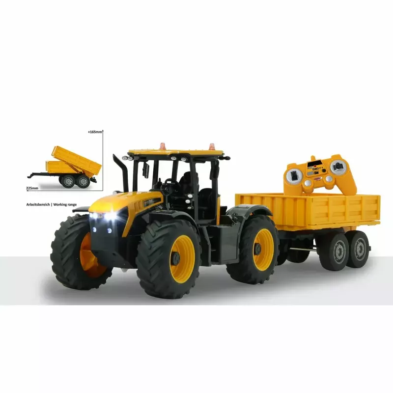 Traktor Jamara JCB Fastrac 1:24 elektrimootoriga RC mudel lastele