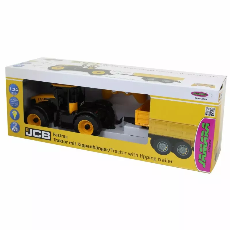 Traktor Jamara JCB Fastrac 1:24 elektrimootoriga RC mudel lastele