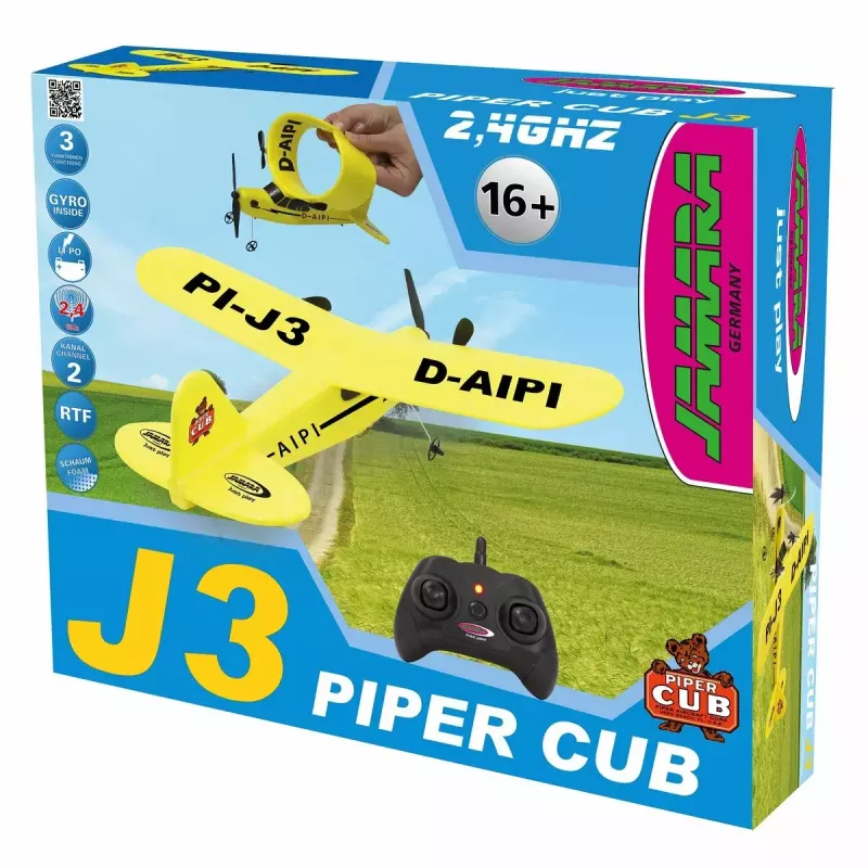 Lennuk Jamara Piper J3-CUB elektrimootor 150 mAh 106 g