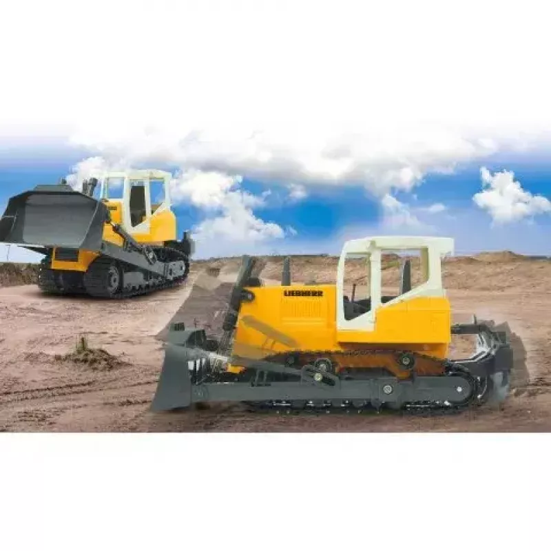 Bulldozer Jamara Liebherr raadio teel juhitav mudel elektrimootoriga 1:20