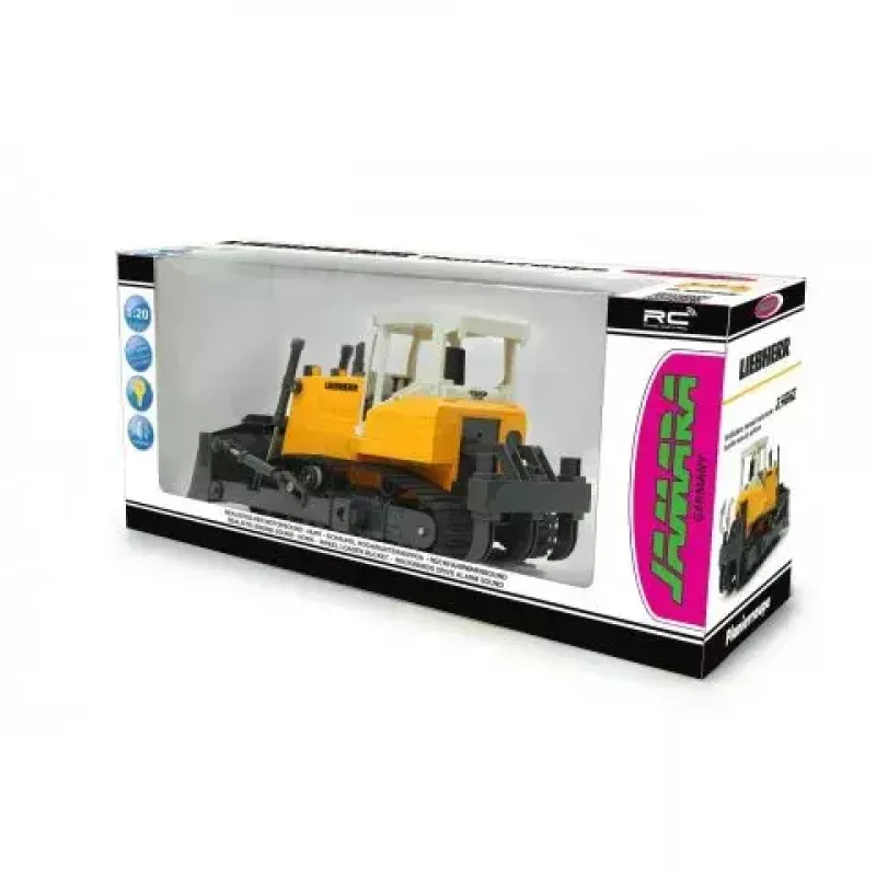 Bulldozer Jamara Liebherr raadio teel juhitav mudel elektrimootoriga 1:20