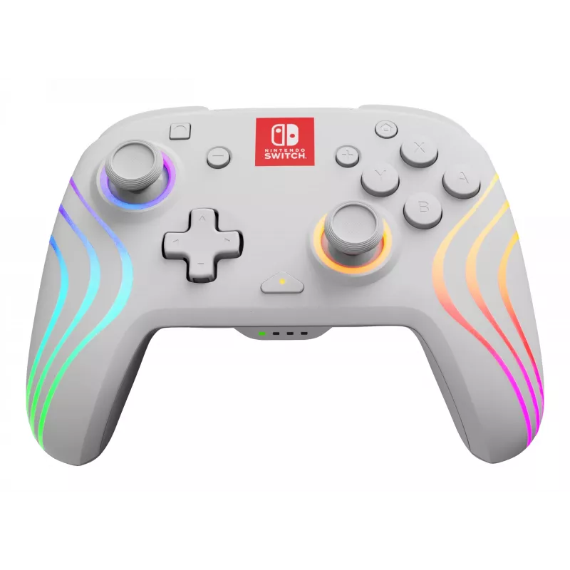 PDP Afterglow Wave Valge mängupult Analoog / Digitaalne Nintendo Switch, Nintendo Switch OLED