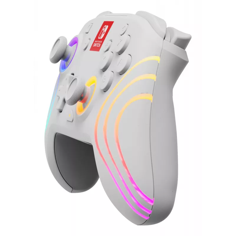 PDP Afterglow Wave Valge mängupult Analoog / Digitaalne Nintendo Switch, Nintendo Switch OLED