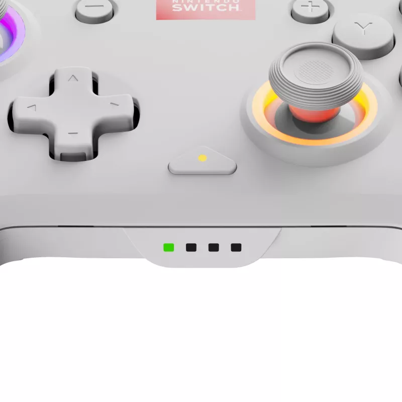 PDP Afterglow Wave Valge mängupult Analoog / Digitaalne Nintendo Switch, Nintendo Switch OLED