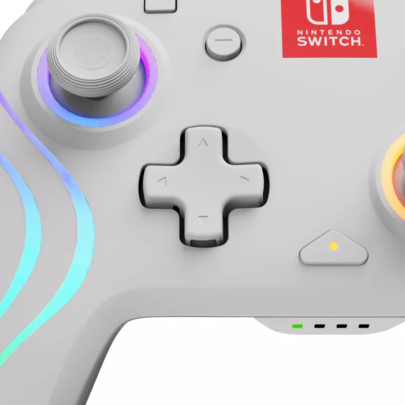 PDP Afterglow Wave Valge mängupult Analoog / Digitaalne Nintendo Switch, Nintendo Switch OLED