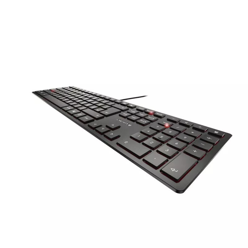 CHERRY KC 6000 õhuke klaviatuur USB Nordic Must