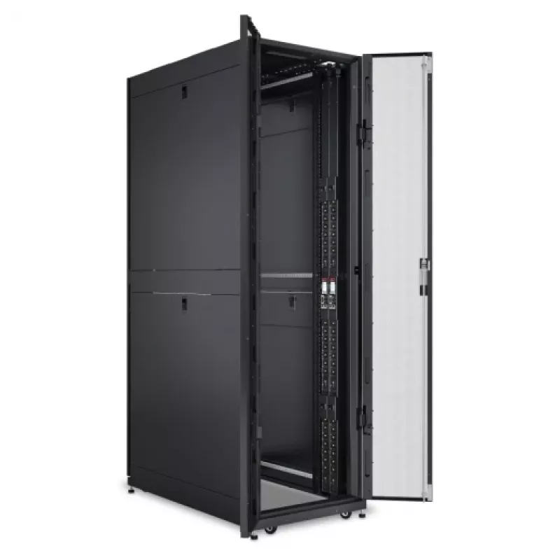 Toitejaotusseade APC NetShelter 9000 PDU 24 vahelduvvoolu pistikupesa (C13/C15/C19/C21), NEMA L6-20P, 200–208 V, 20 A, vertikaalne 0U, must