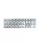 CHERRY KW 9100 õhuke FOR MAC klaviatuur universaalne USB + Bluetooth QWERTY inglise hõbedane