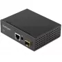 StarTech.com tööstuslik fiiber-Ethernet-meediumikonverter - 10/100/1000 Mbit/s SFP RJ45/Cat6-le - ühemoodiline/mitmemoodiline optiline fiiber vask-gigabitivõrgule - 12-56V DC - IP-30/ -40 kuni +75°C