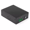 StarTech.com tööstuslik fiiber-Ethernet-meediumikonverter - 10/100/1000 Mbit/s SFP RJ45/Cat6-le - ühemoodiline/mitmemoodiline optiline fiiber vask-gigabitivõrgule - 12-56V DC - IP-30/ -40 kuni +75°C