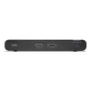 KVM-lüliti Belkin Universal 2nd Gen — 2-pordiline turvaline KVM, HDMI/DisplayPort, 4K@60Hz, USB-klaviatuur/hiir, must, rack-kinnitus