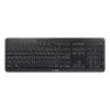 CHERRY Stream desktop ultimate klaviatuur ja hiir kodule/kontorile USB + RF juhtmevaba + Bluetooth AZERTY prantsuse must