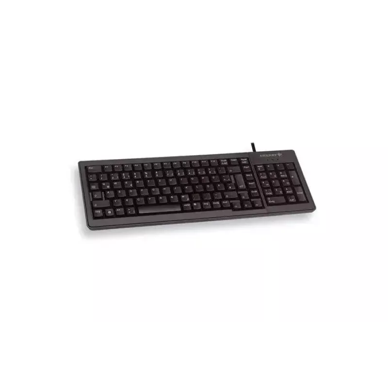 CHERRY XS G84-5200 KOMPAKTNE KLAVIATUUR, juhtmega, USB/PS2, must, (QWERTY – Ühendkuningriigi)
