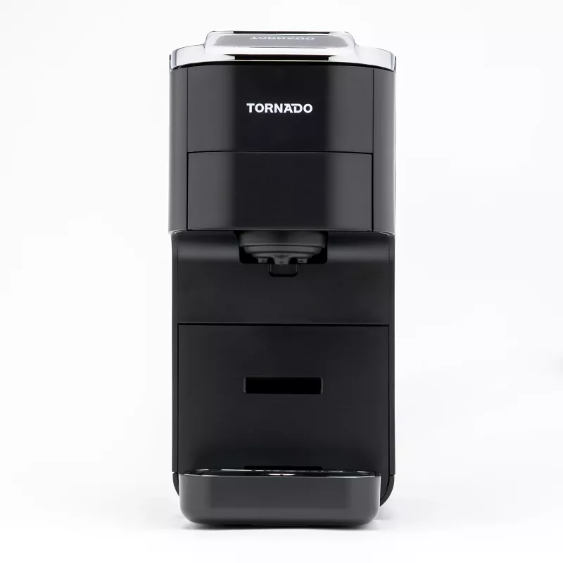 TORNADO TCM7042-GS | 5-ühes mitme kapsliga kohvimasin, kapselkohvimasin, 1,5 L, kohvikapsel, jahvatatud kohv, 1350 W, must