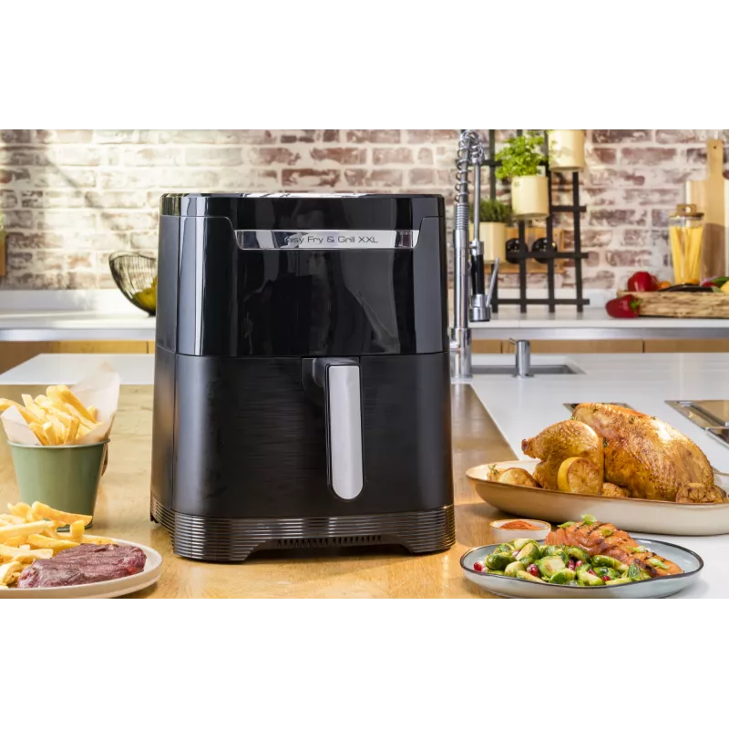 Kuumaõhufritüür Tefal Easy Fry & Grill EY8018 6,5 L 1,5 kg 1830 W puutetundlik LCD must eraldiseisev