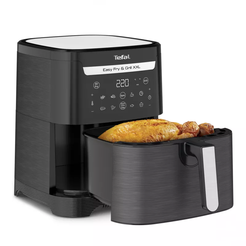 Kuumaõhufritüür Tefal Easy Fry & Grill EY8018 6,5 L 1,5 kg 1830 W puutetundlik LCD must eraldiseisev