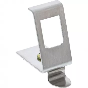 InLine Keystone kinnitus DIN-liistule, 1-pordiline, metallist