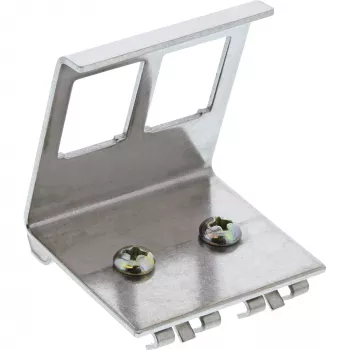 InLine Keystone kinnitus DIN-liistule, 2-pordiline, metallist
