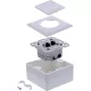 Pistikupesa InLine 76842A 2 x RJ-45 valge võrgukaabel Cat 6a