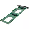 InLine 76660O sisemine U.2 adapter PCIe isane 4 Gbit/s