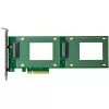 InLine 76660O sisemine U.2 adapter PCIe isane 4 Gbit/s