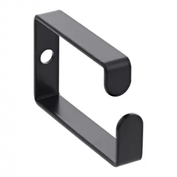 Kaabliklamber InLine 43x70mm metallist must – universaalne kaablihoidik, 12,3×70×55 mm