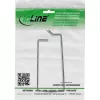 Kaabliklamber InLine 19110T metallist 44,4×102,8×80 mm must, universaalne