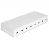 Pistikupesa korpus DeLOCK 86209 valge