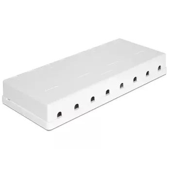 Pistikupesa korpus DeLOCK 86209 valge