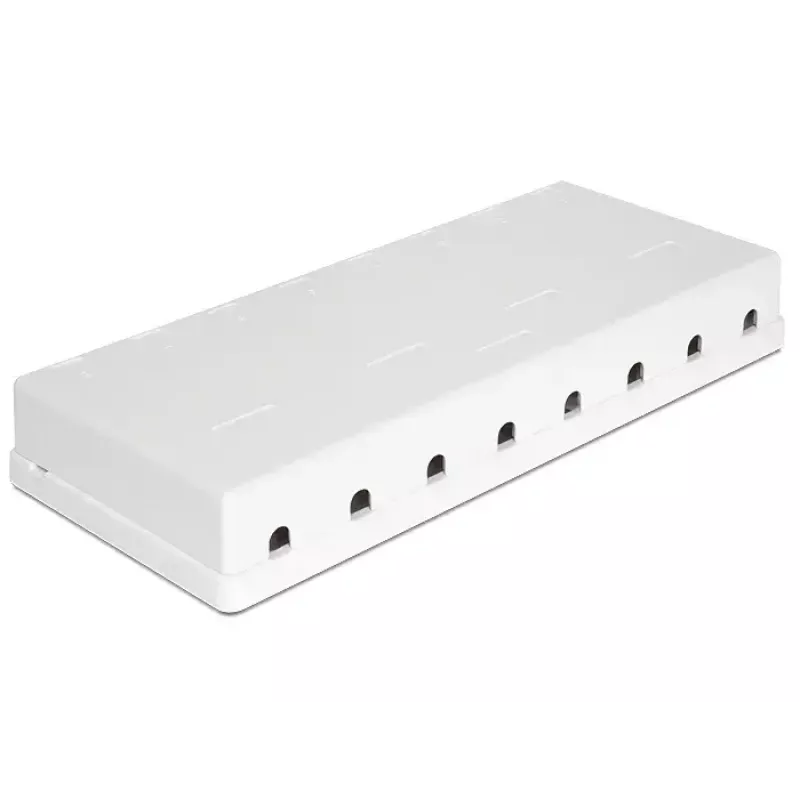 Pistikupesa korpus DeLOCK 86209 valge