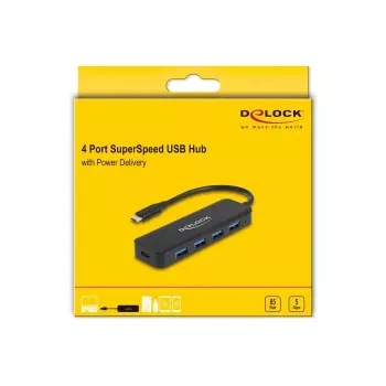 DeLOCK 64170 USB 3.2 Gen 1 USB-C jaotur 5000 Mbit/s Must