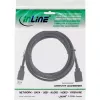 USB 3.2 Gen 1 (USB 3.0) pikenduskaabel A isane–A emane, InLine, 2 m, must — 50 tk pakend